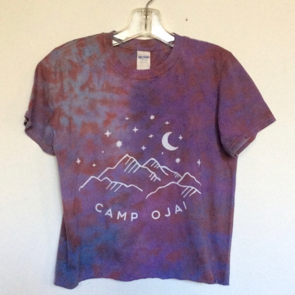 Starry Night Camp Tie Dye t shirt